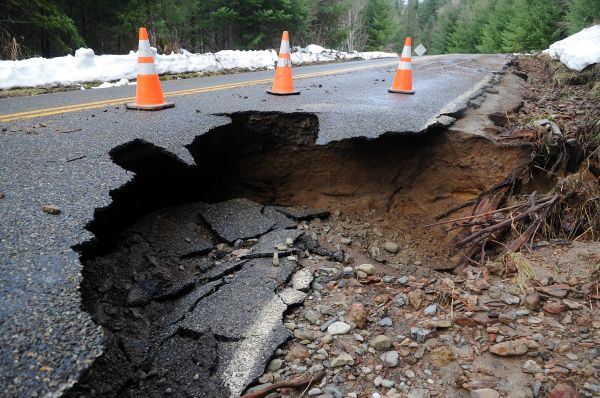 Sinkhole Filling in Saint Cloud