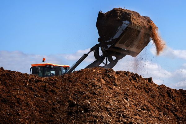 Dirt Spreading in Saint Cloud