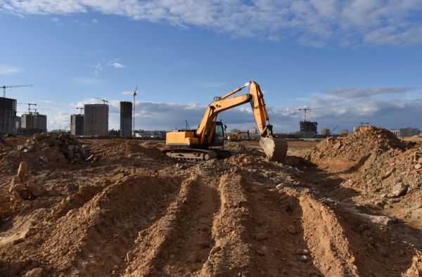 Drainage Trench Excavation in Saint Cloud