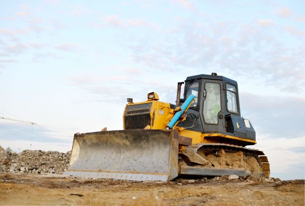 Bulldozer Land Excavation in Saint Cloud