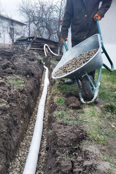 Drain Trenching in Saint Cloud