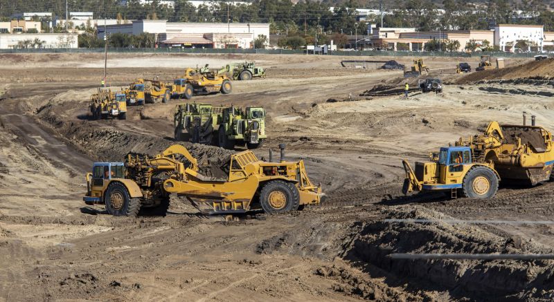 Soil grading equipment